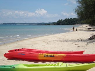 Cambodia ocean kayaking
