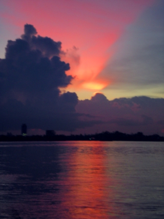 Mekong River Sunset